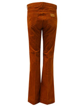 WRANGLER RETRO 1970S VINTAGE DAMSKIE SODNIE JEANSOWE FLARE COPPER W233EK42U